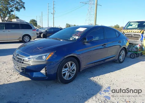 2020 Hyundai Elantra Sel из США, поврежденный, VIN 5NPD84LF4LH625834